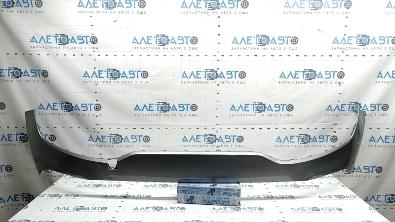 Front bumper bare Kia Sportage 23-25 without parking sensors, silver, worn