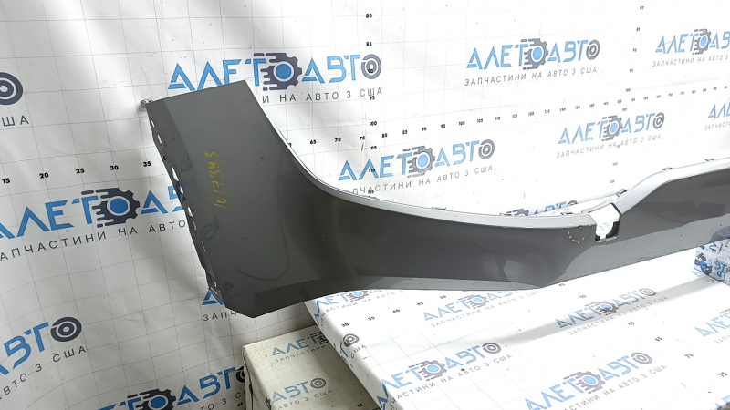 Front bumper bare Kia Sportage 23-25 without parking sensors, silver, worn