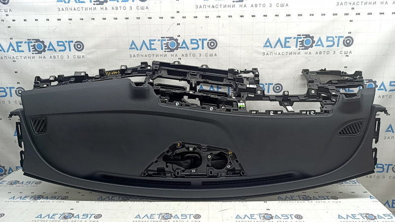 Dashboard front panel with AIRBAG Kia Sportage 23-25 black leather, with frame