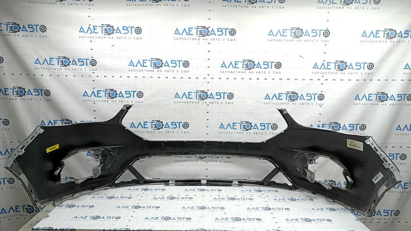 Front bare bumper Ford Escape MK3 17-19 rest silver UX, chipped, pressed, non-factory holes