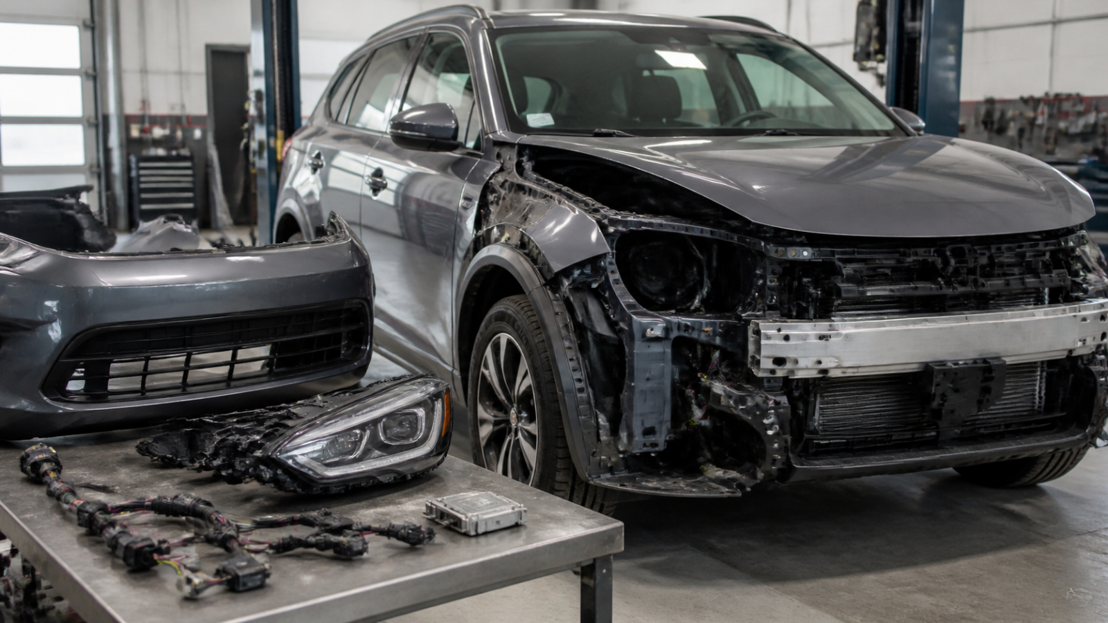 Electric car after an accident: which parts can be salvaged and which are best left alone