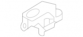Bonnet bumper bracket left Volkswagen ID.4 21-23