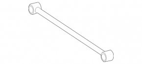 Rear left toe-in lever for Mercedes X164 GL W164 ML