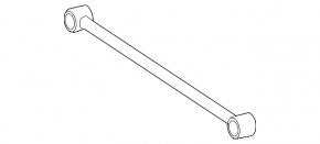 Rear left toe-in lever for Mercedes X164 GL W164 ML