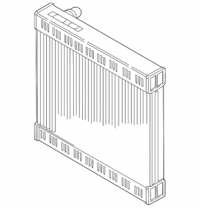 Radiator cooling water BMW 7 G11 G12 16-19 B58 KOYORAD