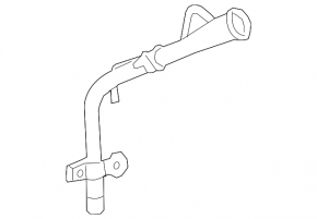 Fuel filler neck Acura MDX 14-16 prerest