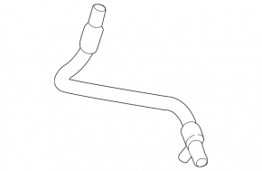 Radiator pipe intercooler right Infiniti Q50 16-24 3.0T second