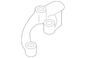 A/C Compressor Bracket Subaru XV Crosstrek 18-23
