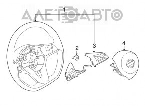 Nissan Rogue 17- Steering Wheel Controls