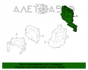 Auxiliary Steering Column Control Unit Infiniti Q50 17-18