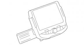 Chevrolet Cruze 16 Radio Tape Recorder - Display
