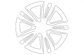 R17 wheel rim for Kia Sportage 17-19
