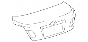 Toyota Camry v40 trunk lid