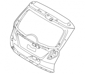 Hyundai Tucson 22-26 USA Electric Tailgate