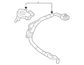 Terminal minus Chevrolet Volt 16-
