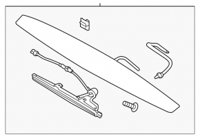 Hyundai Veloster 12-17 Tailgate Spoiler