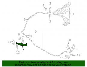 Right headlight washer nozzle Audi A5 F5 18-20