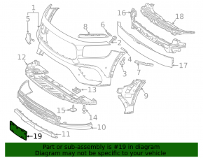 Front bumper license plate for Mercedes X247 GLB 20-23