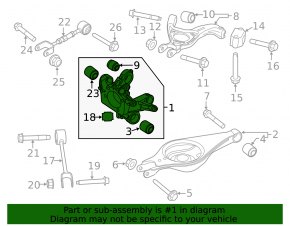 Rear left axle Ford Explorer 11-19