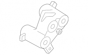 Engine mount bracket rear Mazda 6 13-14