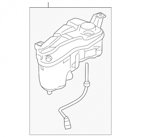 Expansion tank for Land Rover Discovery Sport 17-21 2.0