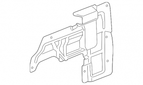 Arch protection side right Cadillac CTS 14-19