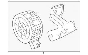 Chevrolet Bolt EUV 22-23 Front Warning Siren with Bracket