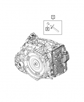 Automatic transmission breather pipe Jeep Cherokee KL 19-23 2.0T
