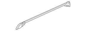 Rear right window seal for Audi Q8 19-25