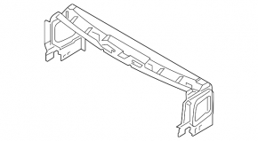 Upper radiator deflector BMW 5 G30 17-23