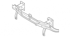 Front bumper reinforcement VW Tiguan 18-24