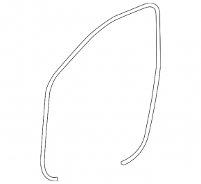 Front left door seal for Toyota Avalon 2010-2011