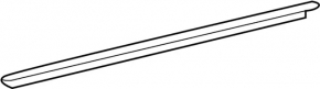 Molding door-glass central front right Infiniti QX30 17-
