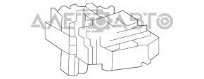 Fuse box under hood right Toyota Highlander 20-