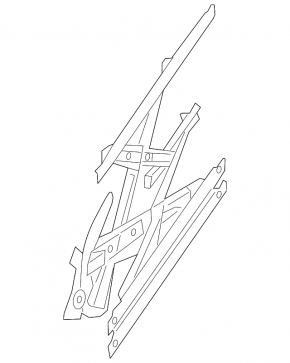 Window lifter with motor rear right Nissan Sentra 13-15