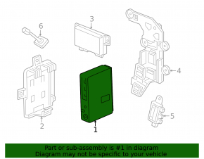 COMMUNICATION CONTROL MODULE Chevrolet Cruze 16-