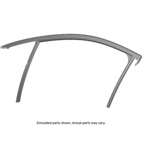 Front left window seal for Chevrolet Malibu 16-23 (without molding)