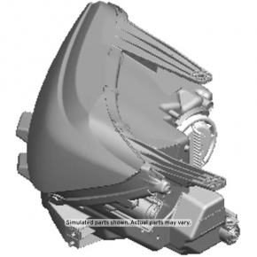 Headlight front left Chevrolet Volt 16- sand