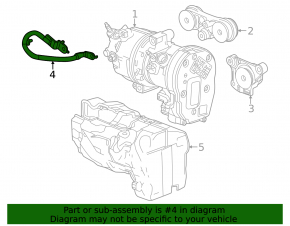 Chevrolet Equinox EV ground wire 24-26