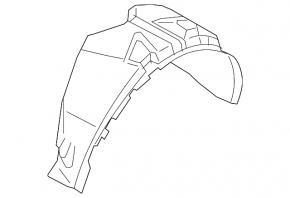 Lincoln MKC 15-19 rear right fender dented