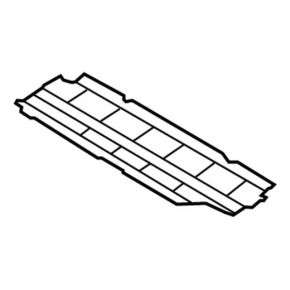 Lower radiator deflector Lincoln MKZ 17-20 on the lower bar of the TV