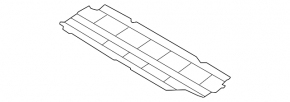 Lower radiator deflector Lincoln MKZ 17-20 on the lower bar of the TV