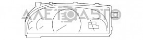 Instrument cluster Mercedes W221