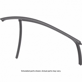 Glass seal front right Chevrolet Malibu 16- without molding