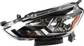 Headlight front left Nissan Sentra 16-19 MANUAL TYC