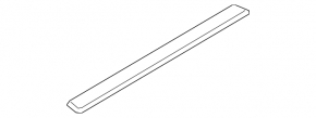 Door sill insert front right Volvo XC60 18-23 chrome