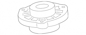 Rear left shock absorber support BMW X3 G01 18-