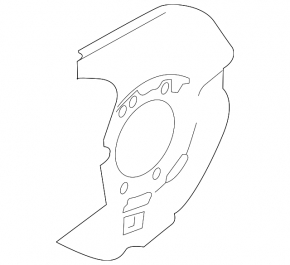 Brake Disc Cover Front Left Nissan Altima 19-24