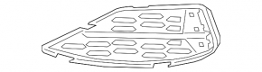 Right front bumper grille for BMW 8 Series G15 G16 2015-2016 840i, M850i, with M-Type, without carbon package, without M8, without carbon option