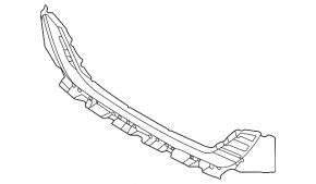 BMW 4 Series G22 G26 21-25 Lower Front Bumper Grille Without M4